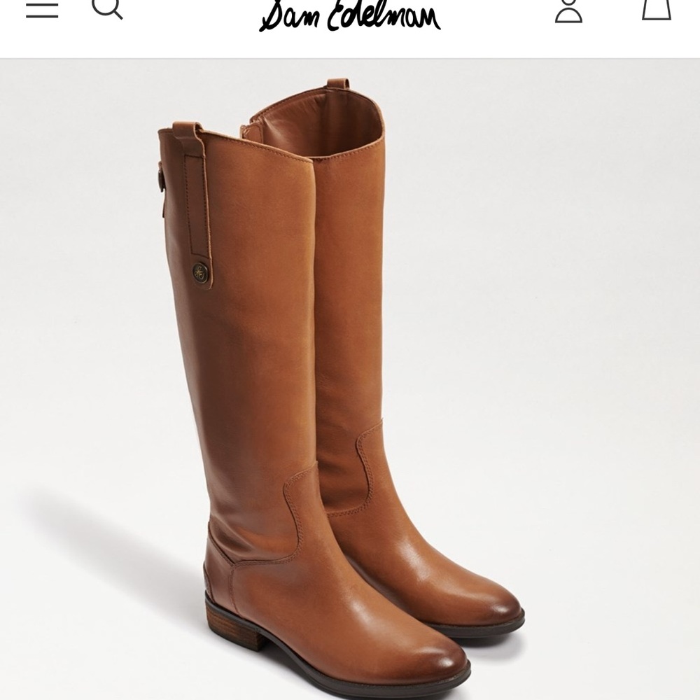 PENNY LEATHER RIDING BOOT